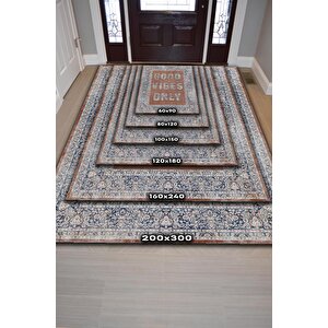 Homshtag Sadece İyi Hisler Etnik Desenli Halı Geometrik Salon Halısı Çok Renkli Oturma Odası Halısı