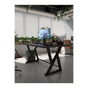 Profesyonel Ofis Masası Of75001-4-140 Antrasit 36 Mm Kalınlık - 140 X 75 Cm