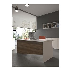 Festival Ofis Masası - Ofi̇s-5-1-2-180x75 Beyaz - Ceviz