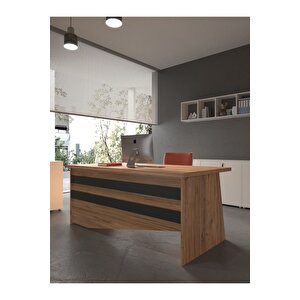 Festival Ofis Masası - Ofi̇s-4-6-4-160x75 Beyaz - Antrasit