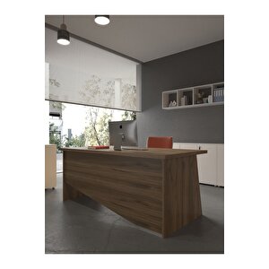 Festival Ofis Masası - Ofi̇s-7-2-2-120x75 Beyaz - Ceviz