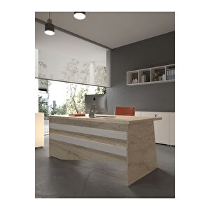 Festival Ofis Masası - Ofi̇s-4-8-1-180x90 Beyaz - Beyaz