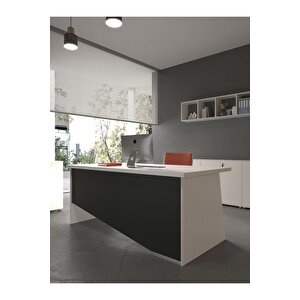 Festival Ofis Masası - Ofi̇s-7-1-4-120x60 Beyaz - Antrasit