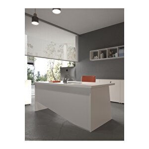 Festival Ofis Masası - Ofi̇s-7-1-1-160x90 Beyaz - Beyaz