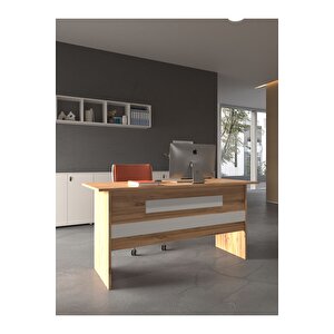 Festival Ofis Masası - Ofi̇s-8-6-1-180x90 Beyaz - Beyaz