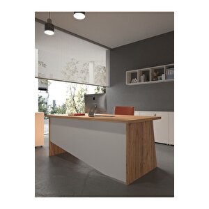 Festival Ofis Masası - Ofi̇s-7-6-1-120x75 Beyaz - Beyaz