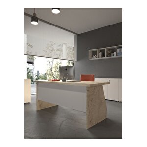Festival Ofis Masası - Ofi̇s-2-8-1-160x75 Beyaz - Beyaz