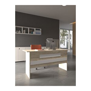 Festival Ofis Masası - Ofi̇s-8-8-1-120x60 Beyaz - Beyaz
