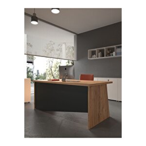 Festival Ofis Masası - Ofi̇s-5-6-4-180x75 Beyaz - Antrasit