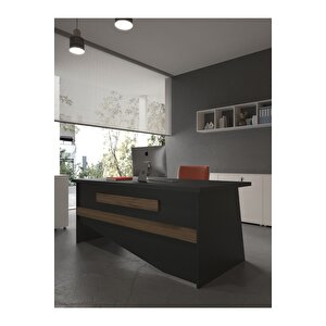 Festival Ofis Masası - Ofi̇s-10-4-2-120x75 Beyaz - Ceviz