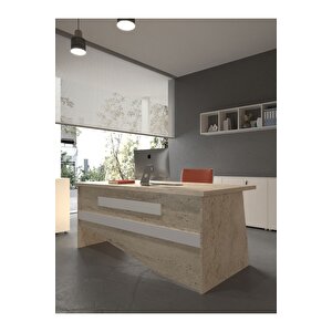 Festival Ofis Masası - Ofi̇s-10-8-1-180x60 Beyaz - Beyaz