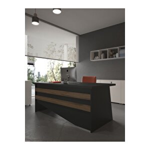 Festival Ofis Masası - Ofi̇s-6-4-2-180x90 Beyaz - Ceviz