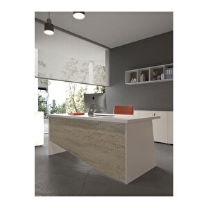 Festival Ofis Masası - Ofi̇s-7-1-8-160x75 Beyaz - Traverter