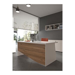 Festival Ofis Masası - Ofi̇s-7-1-6-160x60 Beyaz - Çam
