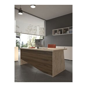 Festival Ofis Masası - Ofi̇s-7-8-2-120x90 Beyaz - Ceviz