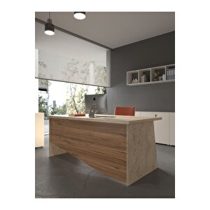 Festival Ofis Masası - Ofi̇s-7-8-6-120x75 Beyaz - Çam