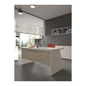 Festival Ofis Masası - Ofi̇s-2-1-8-180x90 Beyaz - Traverter
