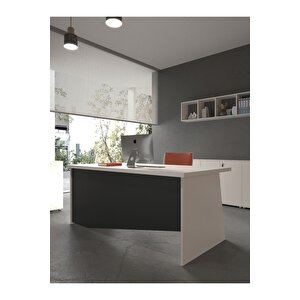 Festival Ofis Masası - Ofi̇s-5-1-4-180x90 Beyaz - Antrasit