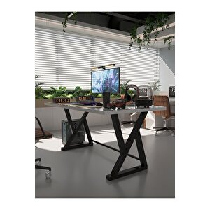 Profesyonel Ofis Masası Of46001-1-140 Beyaz 36 Mm Kalınlık - 140 X 90 Cm
