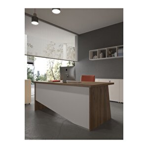 Festival Ofis Masası - Ofi̇s-7-2-1-160x60 Beyaz - Beyaz