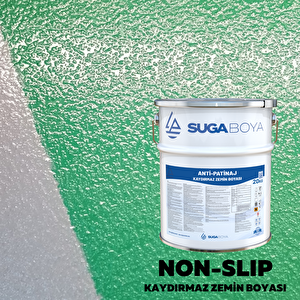 Suga Anti̇-pati̇naj Kaydirmaz Zemi̇n Boyasi 20 Kg Ral 5015