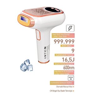 Bright Elegance Be-9077f Ultra Hızlı Profesyonel Lazer 999.999 Atım Otomatik/manuel Mod Buz Başlık