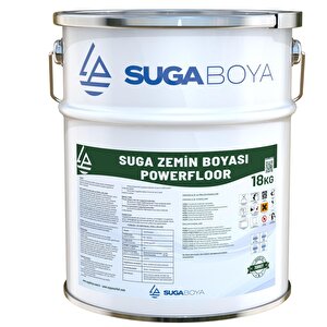 Suga Powerfloor  Zemi̇n Boyasi 18 Kg Gri