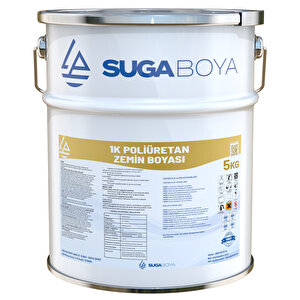 Suga  1k Poli̇üretan Zemi̇n Boyasi 5 Kg Yeşil