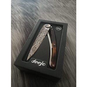Deejo 37g, Ambered Turtle / Pacific Çakı
