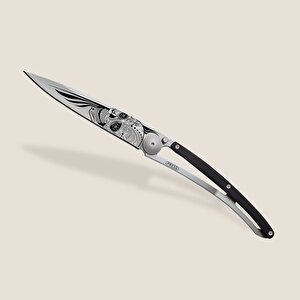 37g, Ebony Wood / Latino Skull Çakı