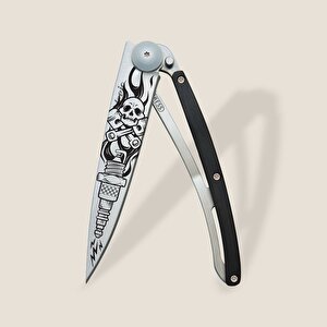 37g, Ebony Wood / Biker Çakı
