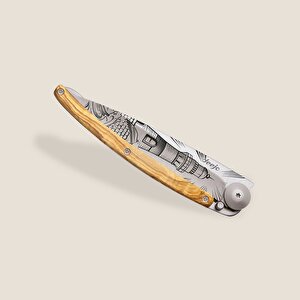 37g, Olive Wood / Lighthouse Çakı