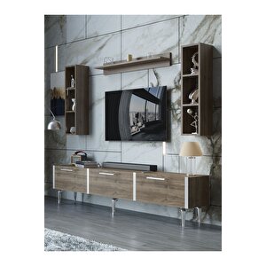 Festival Tv Ünitesi S3008-2-y1-d1 Silver Ceviz