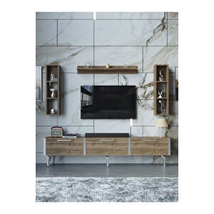 Festival Tv Ünitesi S3008-2-y1-d1 Silver Ceviz