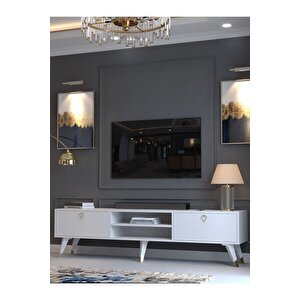 Festival Tv Sehpası Gold G23030-1 Beyaz