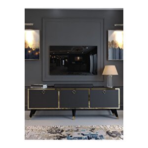 Festival Gold Tv Sehpası Gp-m1001-4 Antrasit Minifiks Bağlantı