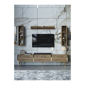 Festival Tv Ünitesi G3008-2-y1-d1 Gold Ceviz