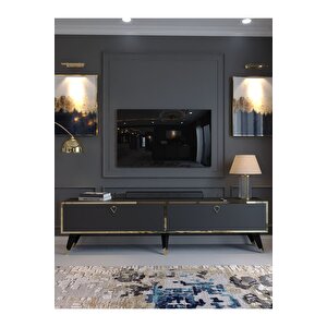 Festival Tv Sehpası Gold G33016-4 Antrasit