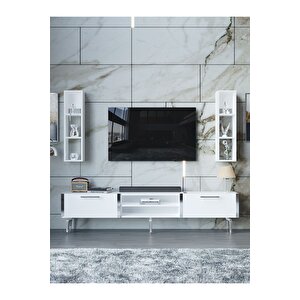 Festival Tv Ünitesi S3000-1-y1-d1 Silver Beyaz