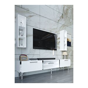 Festival Tv Ünitesi S3000-1-y1-d1 Silver Beyaz
