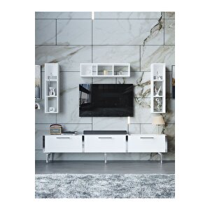Festival Tv Ünitesi S3007-1-y1-d1 Silver Beyaz