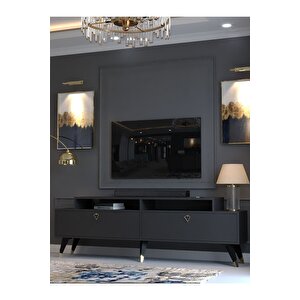 Festival Tv Sehpası Gold G23010-4 Antrasit