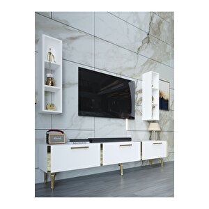 Festival Tv Ünitesi G3004-1-y1-d1 Gold Beyaz