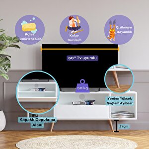 C1220 Rima Tv Ünitesi Beyaz 150 Cm