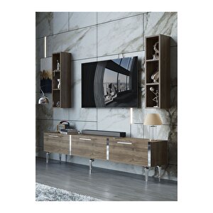 Festival Tv Ünitesi S3004-2-y1-d1 Silver Ceviz