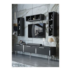 Festival Tv Ünitesi S3007-4-y1-d1 Silver Antasit