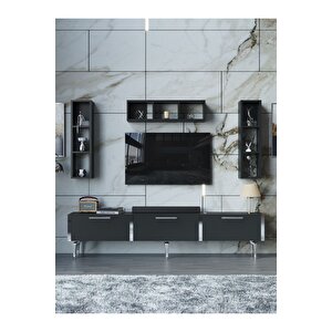 Festival Tv Ünitesi S3007-4-y1-d1 Silver Antasit