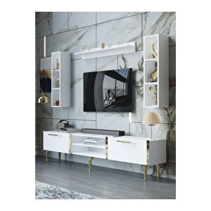 Festival Tv Ünitesi G3009-1-y1-d1 Gold Beyaz