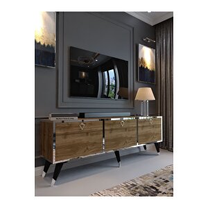 Festival Silver Tv Sehpası Sp-m1001-2 Ceviz Minifiks Bağlantı