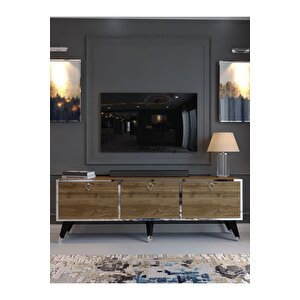 Festival Silver Tv Sehpası Sp-m1001-2 Ceviz Minifiks Bağlantı